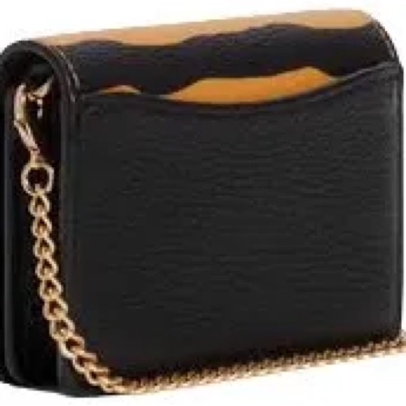 COACH | Mini Wallet On A Chain With Tiger Print - Picture 5 of 5